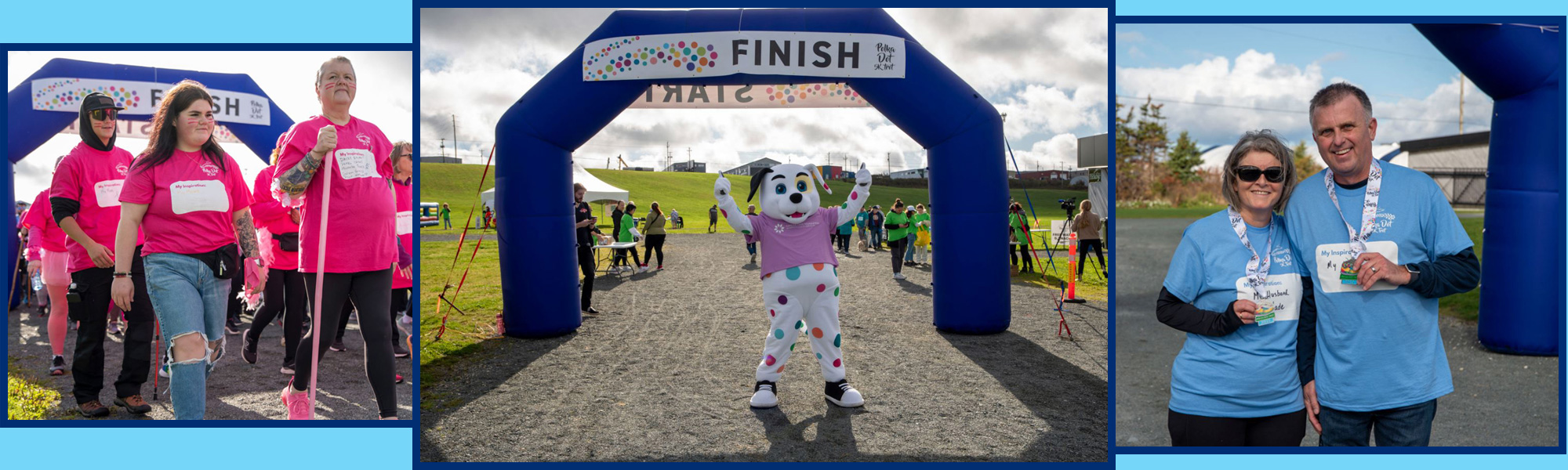 Polka Dot 5K Trot  photos of walkers, team, mascot