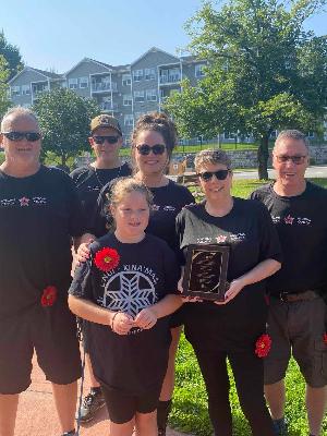 Our first Multiple Myeloma March last summer!